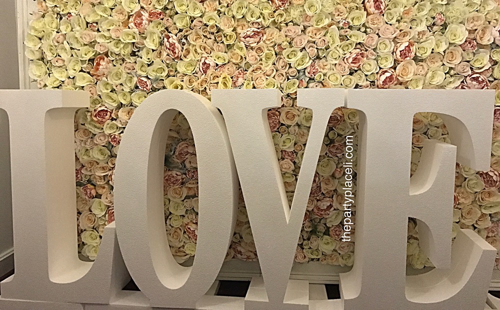 Free Standing Foam Letters For Wedding